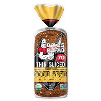 Dave's Killer Bread Organic Thin-Sliced Good Seed Bread, 20.5 Ounce