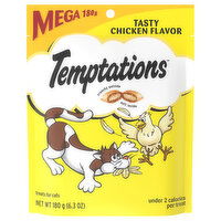 Temptations Cat Treats, Tasty Chicken Flavor, Mega, 6.3 Ounce