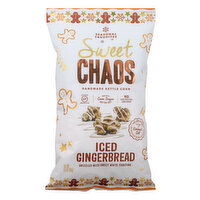 Sweet Chaos Kettle Corn, Handmade, Iced Gingerbread, 5.5 Ounce