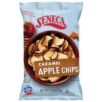 Seneca Apple Chips, Caramel, 2.5 Ounce