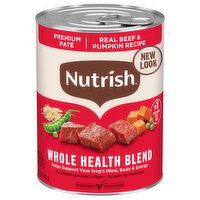 Rachael Ray Nutrish Dog Food, Real Beef & Pumpkin Recipe, Adult, 13 Ounce