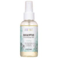 Aura Cacia Aromatherapy Mist, Eucalyptus, Clearing, 4 Fluid ounce