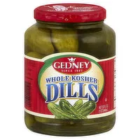 Gedney Pickles, Kosher Dills, Whole , 32 Ounce