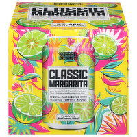 10 Barrel Brewing Co Tequila and Liqueur, Classic Margarita, 4 Each