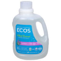 Ecos Laundry Detergent, Plant Powered, Lavender, 100 Fluid ounce