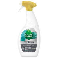 Seventh Generation Bathroom Cleaner, Disinfecting, Lemongrass Citrus Scent, 26 Fluid ounce