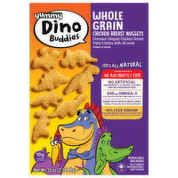 Yummy Dino Buddies Chicken Breast Nuggets, Whole Grain, 35 Ounce