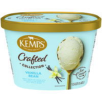 Kemps Crafted Collection Crafted Collection Vanilla Bean Ice Cream, 1.5 Quart