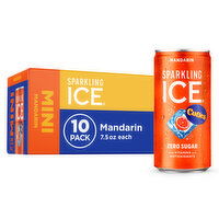 Sparkling Ice Sparkling Ice Cuties Mandarin Sparkling Water Mini Cans, 75 Fluid ounce