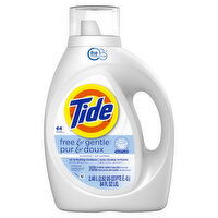 Tide Free & Gentle Liquid Laundry Detergent, 84 fl oz, 64 Loads, 84 Fluid ounce