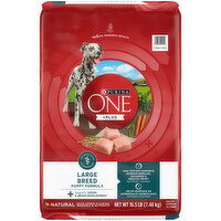 Purina One Purina ONE Plus Large Breed Puppy Food Dry Formula, 16.5 Pound