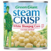 Green Giant Steam Crisp Corn, White Shoepeg, Whole Kernel, 11 Ounce