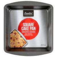 Essential Everyday Non-Stick Coating Square 8 Inch Cake Pan, 1 Each