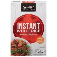 Essential Everyday White Rice, Instant, Enriched Long Grain