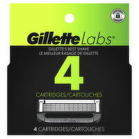 Gillette GilletteLabs Razor Blade Refills for Men, 4ct, 4 Each