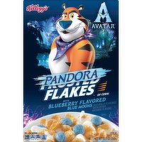 Kellogg's Pandora Flakes Breakfast Cereal, Original with Blueberry Flavored Blue Moons, 10.2 Ounce