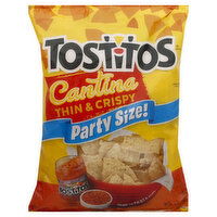 Tostitos Tortilla Chips, Cantina, Thin & Crispy, Party Size!, 15 Ounce