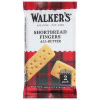 Walker's Shortbread Fingers, All-Butter, 2 Pack, 2 Each