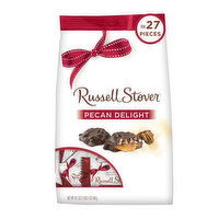 Russell Stover Milk Chocolate Pecan Delights, 16.1 oz. bag (≈ 27 pieces), 16.1 Ounce