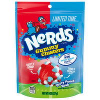 Nerds Candy, Gummy Clusters, Berry Punch Rush, 8 Ounce