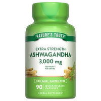 Nature's Truth Extra Strength Capsules 3000 mg Ashwagandha, 90 Each