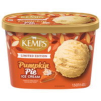 Kemps Pumpkin Pie Ice Cream, 1.5 Quart