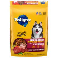 Pedigree Food for Dogs, High Protein, Adult, Beef & Lamb Flavor, 18 Pound