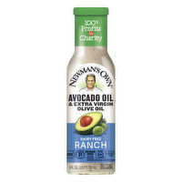 Newman's Own Dressing, Dairy Free, Ranch, 8 Ounce