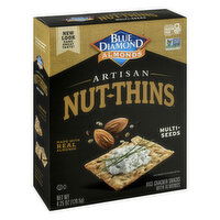 Blue Diamond Nut-Thins Rice Cracker Snacks, Multi-Seeds, 4.25 Ounce