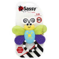 Sassy Teether, Flutterby, 3-24 Months, 1 Each