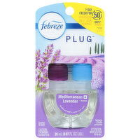 Febreze Plug Scented Oil Refill, Mediterranean Lavender, 0.87 Fluid ounce