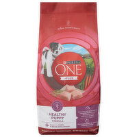 Purina One +Plus Dog Food, Natural, Healthy Puppy Formula, 8 Pound