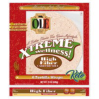 Ole Mexican Foods Tortilla Wraps, Large, 6 Each