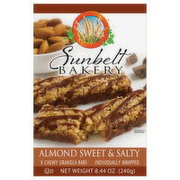 Sunbelt Bakery Granola Bars, Almond Sweet & Salty, Chewy, 8 Each