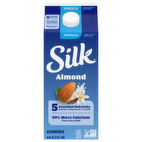 Silk Vanilla Almondmilk, 64 Fluid ounce