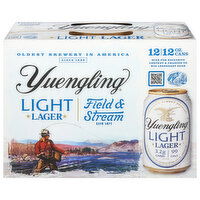 Yuengling Beer, Light Lager, 12 Pack, 12 Each