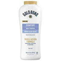 Gold Bond Body Powder, Comfort, Fresh Clean Scent, 10 Ounce