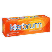 Klarbrunn Sparkling Water, Citrus Blend, 12 Pack, 12 Each
