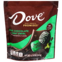 Dove Silky Smooth Promises Dark Chocolate & Mint Swirl, 6.74 Ounce