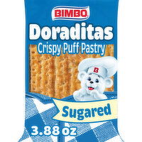 Bimbo Sugared Crispy Puff Pastry, Pan de Hojaldre, 3.88 oz, 3.88 Ounce