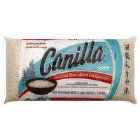 Canilla Rice, Enriched, Extra Long Grain, 48 Ounce