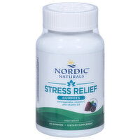 Nordic Naturals Stress Relief, Mixed Berry, Gummies, 40 Each