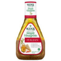Ken's Steak House Simply Vinaigrette Italian Dressing, 16 Fluid ounce
