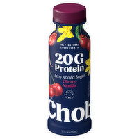 Chobani Protein Drink, Zero Added Sugar, Greek Yogurt, Cherry Vanilla, 10 Fluid ounce