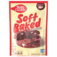 Betty Crocker Soft Baked Red Velvet Cookie Mix, 17.1 Ounce