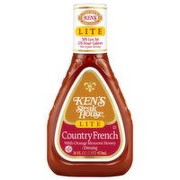 Ken's Steak House Lite Country French Dressing with Orange Blossom Honey, 16 Fluid ounce