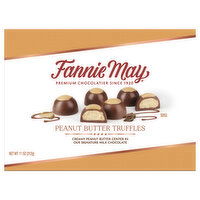 Fannie May Truffles, Peanut Butter, 11 Ounce