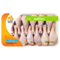 Gold'n Plump Chicken Drumsticks, Family Pack, 3.5 Pound