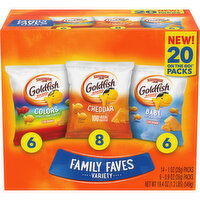 Pepperidge Farm® Goldfish® Family Faves Crackers Variety Pack, 19.4 Ounce