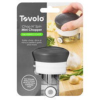 Tovolo Mini Chopper, Chop N' Spin, The Perfect Chop, 1 Each
